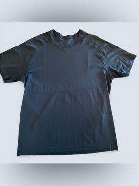 Lululemon Shirt Mens XL Pullover Short Sleeve Tee, Blue, Base, Activewear, Gym